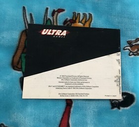 Nintendo NES Video Game Instruction Manual Mission Impossible