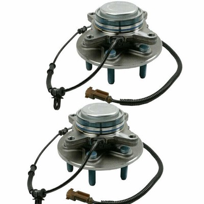 2PC Front Wheel Bearing Hub Assembly For 2015 2016 2017 Ford F-150 6-Lug RWD NJ