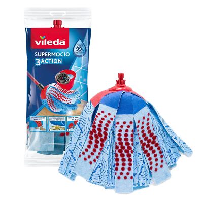 Vileda SuperMocio 3 Action Mop Ersatzkopf