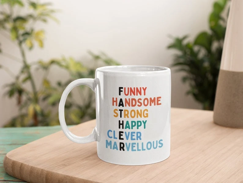Fathers Day Mug Dad Quotes Mug Tea Coffee Birthday Mug Funny Dad Mug Gift
