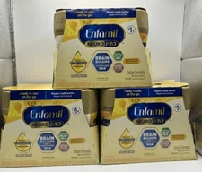 Enfamil NeuroPro Infant Formula, Ready-to-Use, 8 fl. oz (18 Bottles) Exp 10/2025