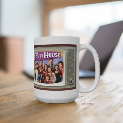 FULL HOUSE Tv Show Tv Retro Design Ceramic Mug 15oz Extra Large 
