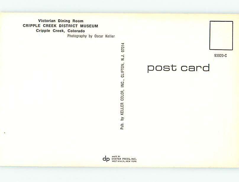 Unused Pre1980 MUSEUM SCENE Cripple Creek Colorado CO make an offer hs9529 eBay