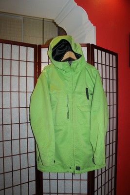 green burton jacket