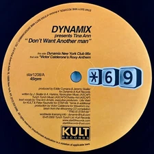 Dynamix Presents Tina Ann – Don't Want Another Man 2x12" Vinyl Record 2000