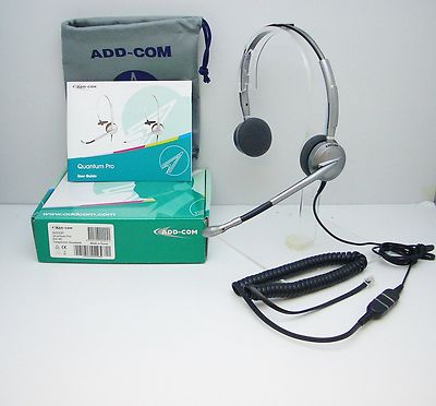 ADD220-01 Headset Für Avaya Mitel Polycom Nortel Toshiba Hybrex Aspire Aastra GE