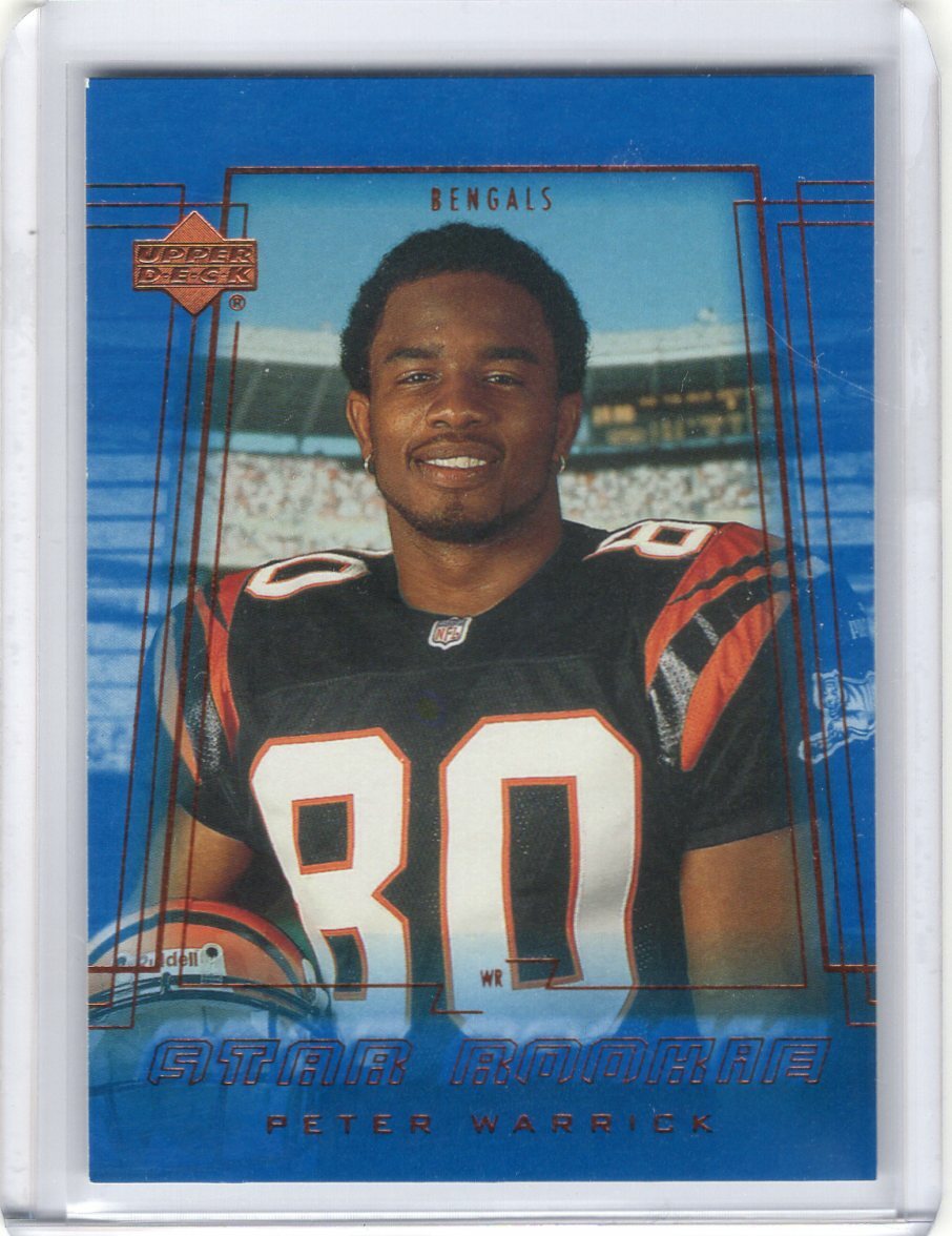 PETER WARRICK 2000 Upper Deck SHORTPRINTED ROOKIE CARD #255