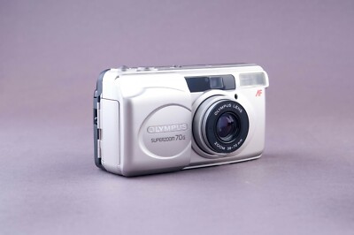 Olympus Superzoom 70G 35mm Point & Shoot Film Camera | eBay