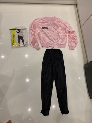 Pink Ladies Costume Fancy Dress Women's Size Large Grease | eBay UK Pink Ladies Costume Fancy Dress Women's Size Large Grease | eBay UK