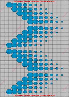 SHS3252PT Gradient Honeycomb General Paint Mask/ Stencil Kit