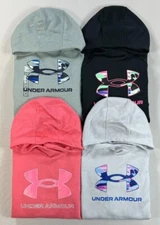 Girl's Youth Under Armour Fleece Cotton/Polyester Lined Hoodie