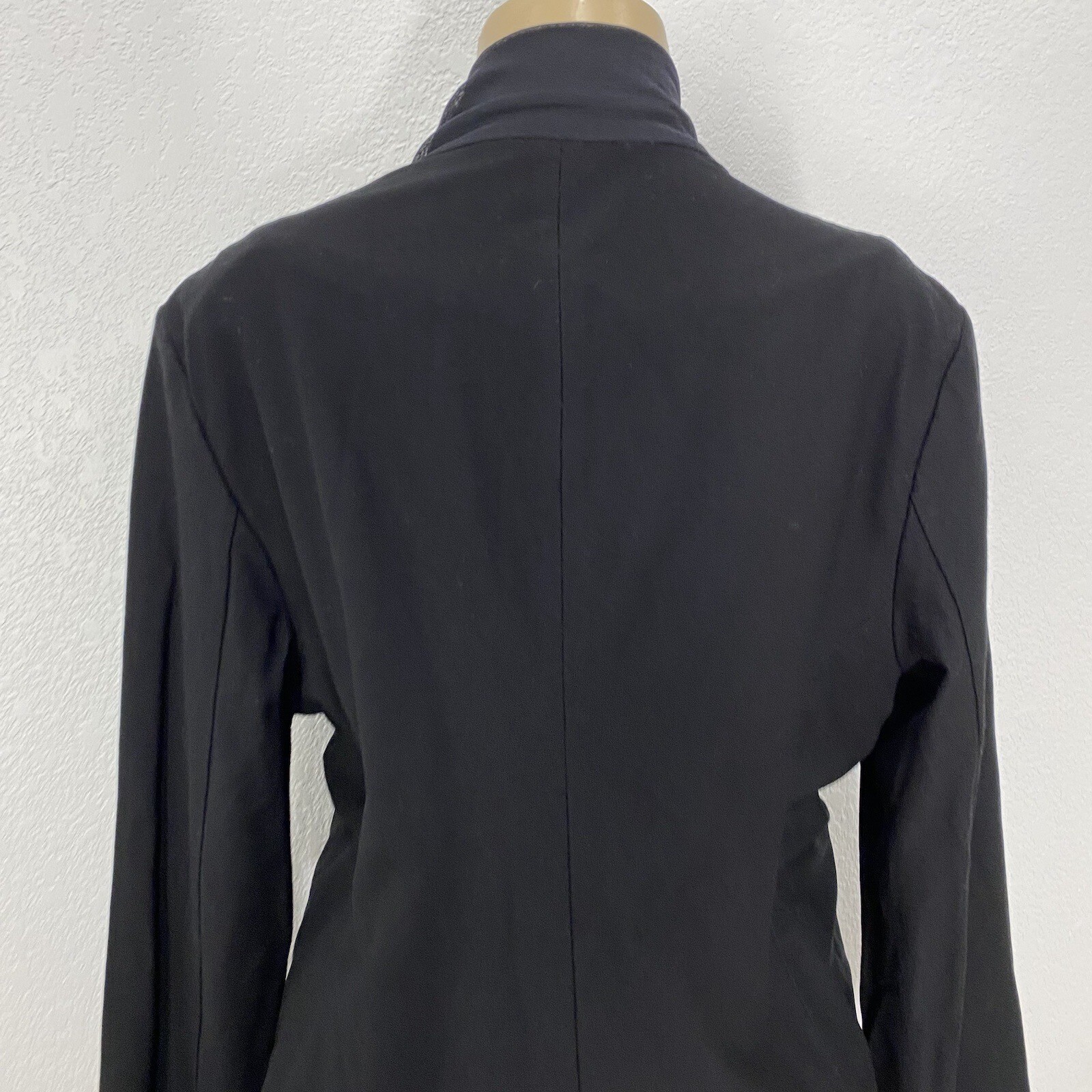 Eileen Fisher Single Snap Crepe Basic Blazer Jack… - image 10