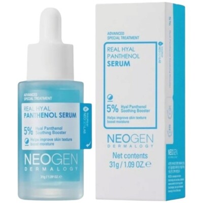 Neogen Dermalogy Real Hyal Panthenol Serum 1.09oz Ultimate Skin Moisturizer NEW