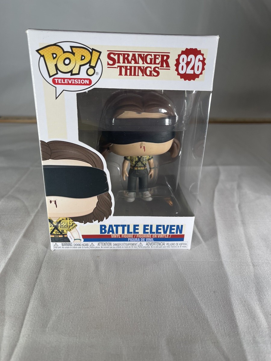 FUNKO POP! STRANGER THINGS #826 BATTLE ELEVEN BLIND FOLD NETFLIX