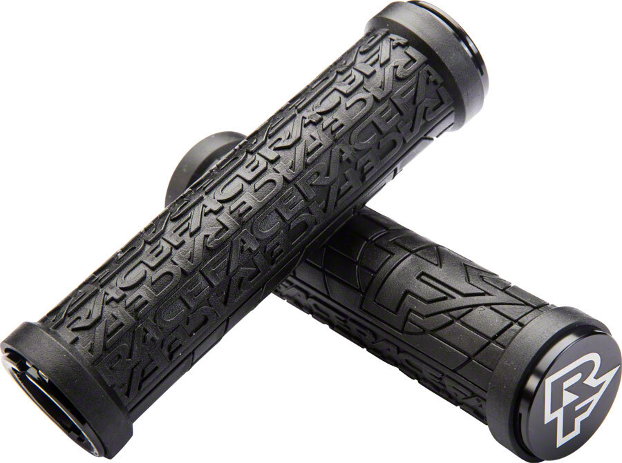 Велосипедные захваты RaceFace Grippler Grips Black Lock-On 33 мм Безфланцевая велосипедная ручка с двойным замком