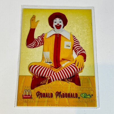 1996 McDonalds Assets Sammelkarten Cels RONALD McDONALD #MC2