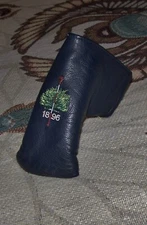 WINSTON COLLECTION Magnetic Blade Putter Head Cover MERION GOLF CLUB Navy Blue