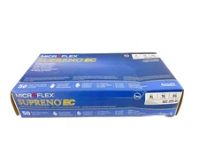 (50/Pk) ANSELL Microflex Supreno EC Nitrile Exam Gloves - X-Large - Violet Blue