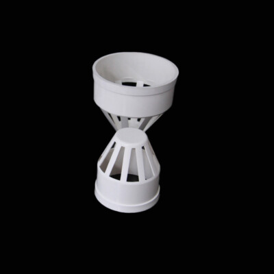 PVC Cap Breathable Cover 75-160mm Wind Rain Caps Water Drain Waste Vent