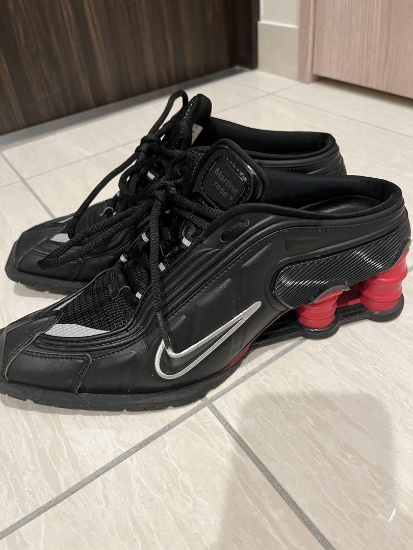 Nike x Martine Rose SHOX MR4 BLK DQ2401-001 Size 27.0 (WOMEN