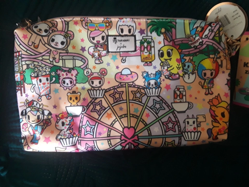 Новый с Ярлыками JuJuBe Tokidoki Kawaii карнавал быть быстрый подгузник сумка трудно найти РЕДКАЯ ju-ju-be - Изображение 3 из 4