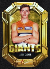 2026 AFL SELECT FOOTY STARS OCTANE DIE-CUT GOLD HOBBY CARD - OCG66 Aaron CADMAN