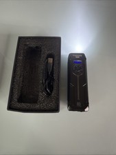 U V Flat EDC Flashlight Rechargeable 1200 High Lumens RGB,Magnetic Base Small...