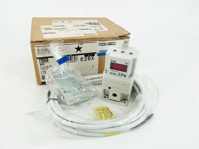 New SMC ITV2030-04N2CL5 Electro-Pneumatic Regulator 24V