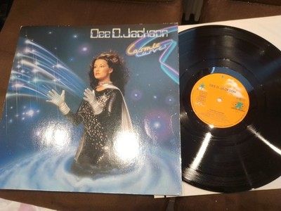 DEE. D. JACKSON - Cosmic Curves, Jupiter 26 451 XOT, LP mit Riesen - POSTER