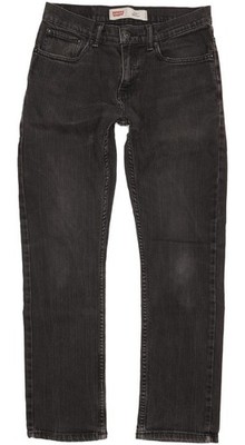 Levi's 511  Herren Schwarz Straight Slim Stretch Jeans W29 L29 (100581)