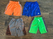 Boys shorts LOT Size YS YM Youth Small / Medium 6 7 8 Adidas Champion Carter s