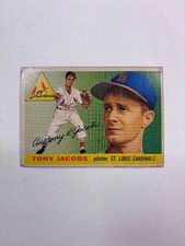 1955 Topps Set Break Tony Jacobs Rookie #183