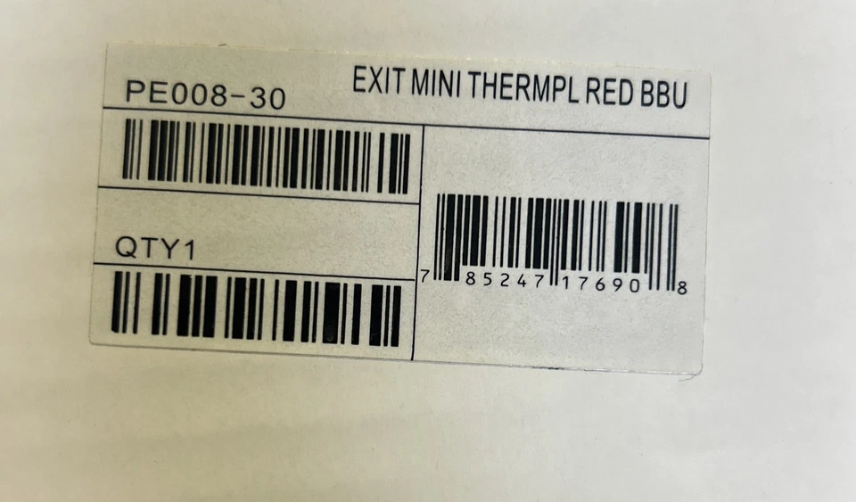 PROGRESS LIGHTING,PE008-30,WHITE LED EXIT SIGN NEW - Image 3 of 3