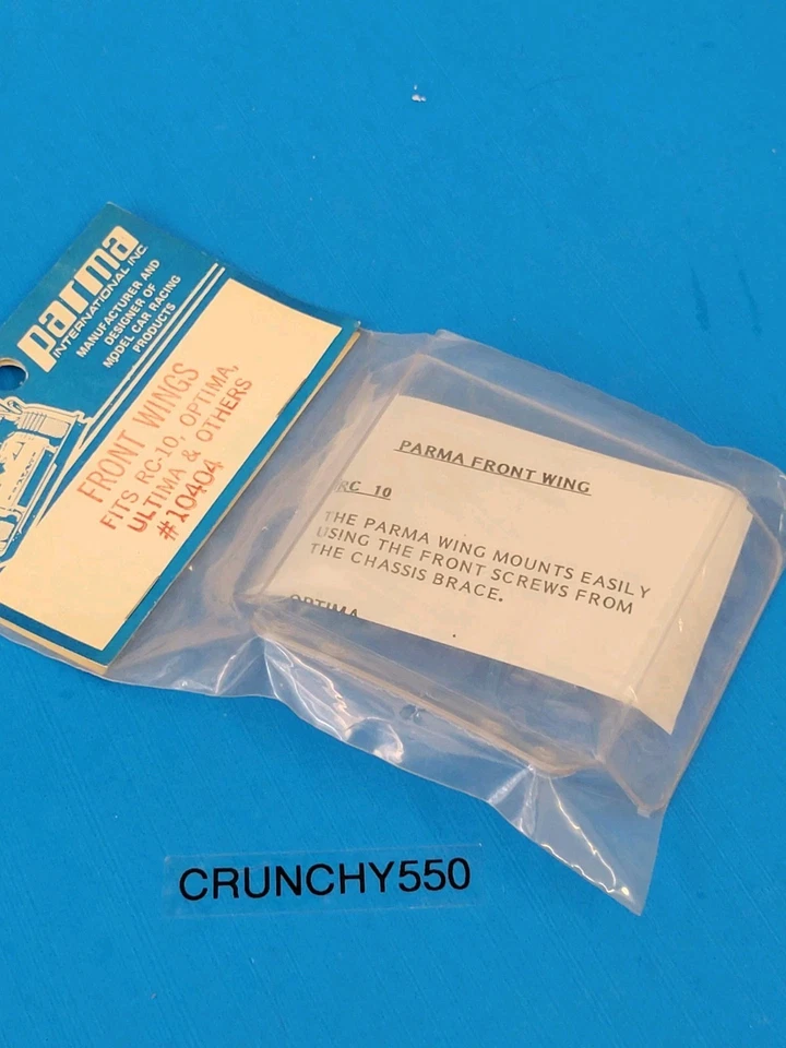 Vintage Parma 10404 Front Wing for Associated RC10 Kyosho Optima Sprint Car RC - Image 4 of 4