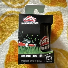 Hasbro Play-Doh Grown Up Scents Lord Of The Lawn! New! Unopened! 4oz! Super Dad!