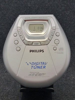 Philips Digital Tune 45 ESP3 Personal CD Player 45 (Model AZT9230/17) [Tested]