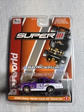 Auto World 2008 Chevy Monte Carlo SS Stock Car HO Scale Slot Car SC399