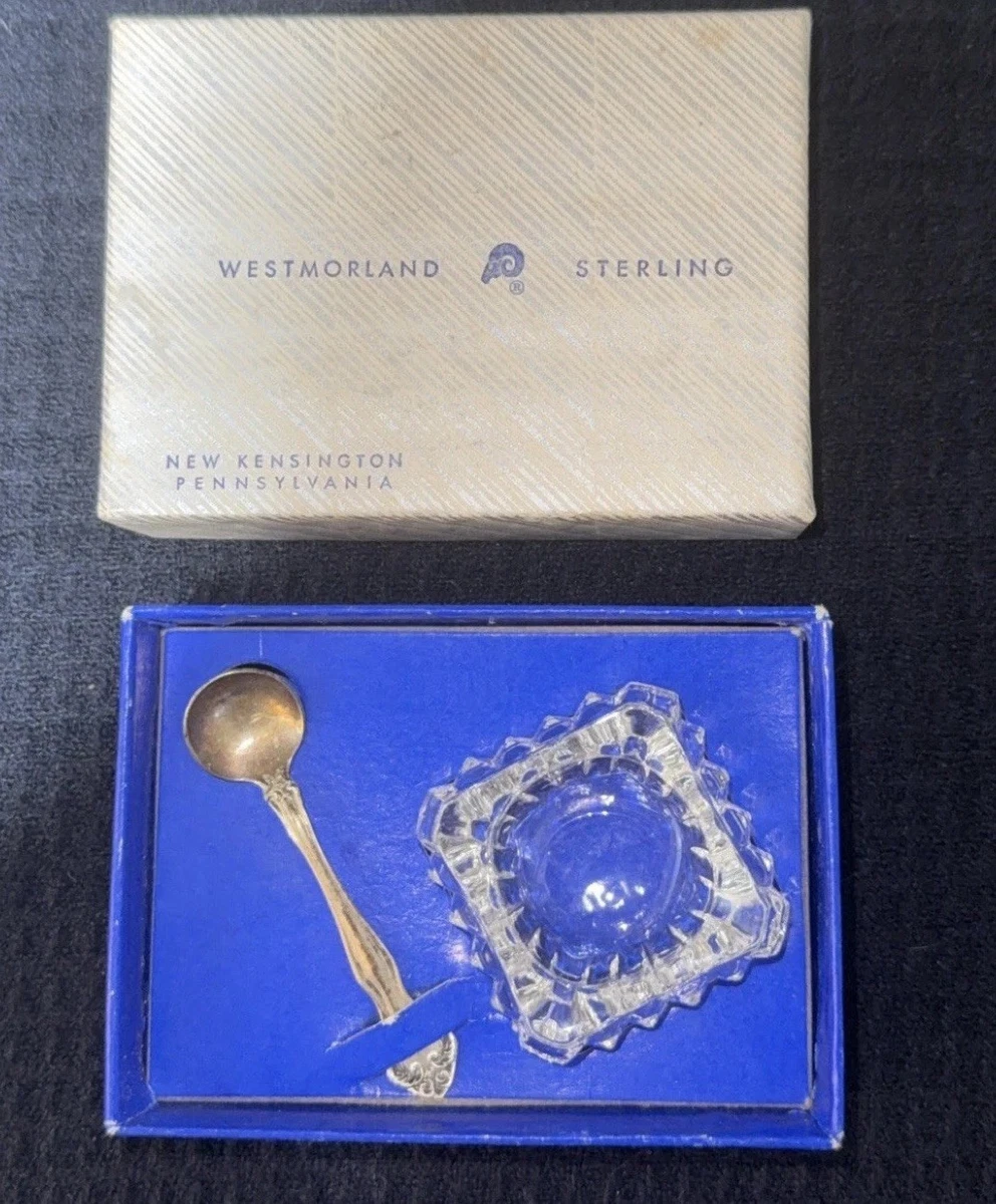 USA ビンテージwestmorland 社製、スターリングシルバー Westmorland Antique US Sterling Silver Salt Cellars for sale | eBay