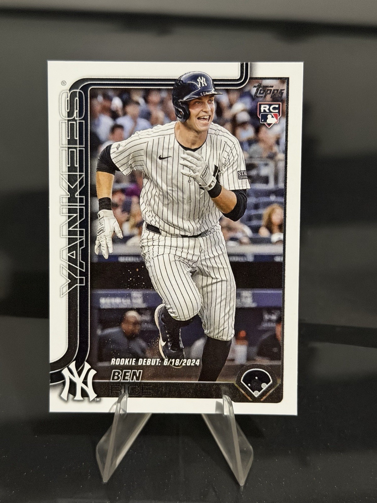 2025 Topps Update Series - Rookie Debut Ben Rice #US25 (RC)