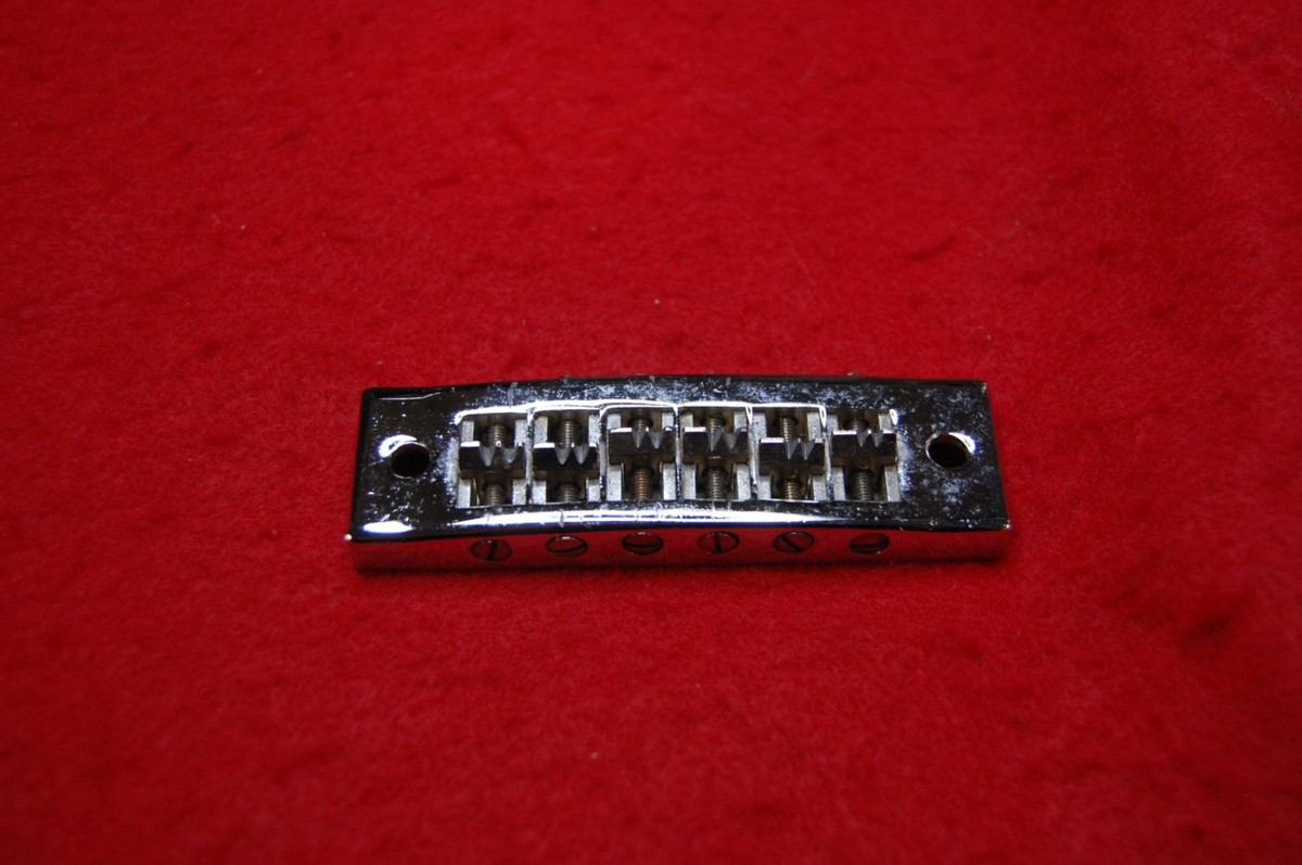 Vintage Ibanez L5.S 12 string Harmonica Bridge in chrome finish | eBay