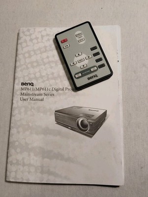 Original Fernbedienung für BenQ Beamer MP611 & Anleitung 