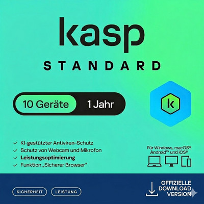 Neue Internet Security 2026 10 Geräte / PC  1 Jahr | AntiVirus Standard GEN 2027