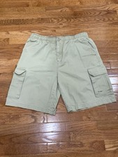 Vintage 90s Ocean Pacific OP Sport Mens Large Spell Out Surfing Cargo Shorts