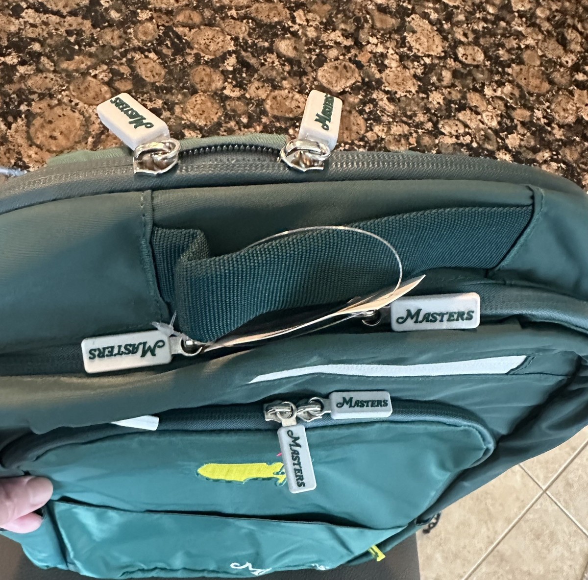 New Masters Golf Backpack Augusta National 2026 Green With Tags