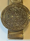 VTG Silver 1970’s MEXICO Alpaca Solid Mayan Calendar Men's Money Clip Holder 23g — photo 9