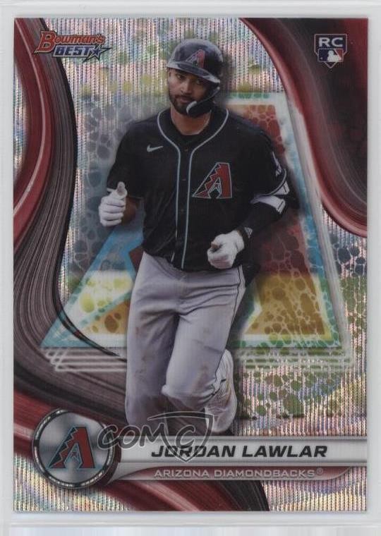 2024 Bowman's Best Wave Refractor Jordan Lawlar #4 10z2