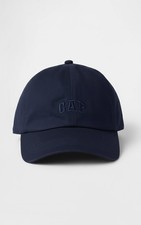 GAP Navy Blue Logo Baseball Cap Adjustable Unisex Hat Classic Embroidered