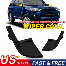 Car Windshield Wiper Side Cowl Extension Cover Trim For Toyota 4Runner 2010-2023