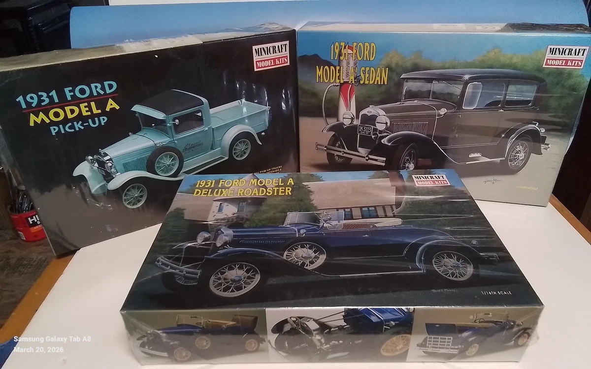 Maquette Academy 1/16 – Ford Model T 1912 – Réf 1508 – Rare – Sous Blister