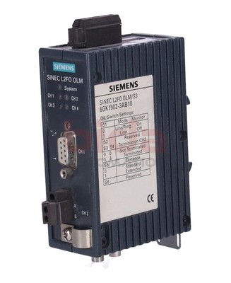 Siemens 6GK1502-3AB10 SIMATIC NET OLM/S3 (A2) Profibus Optical Link Module